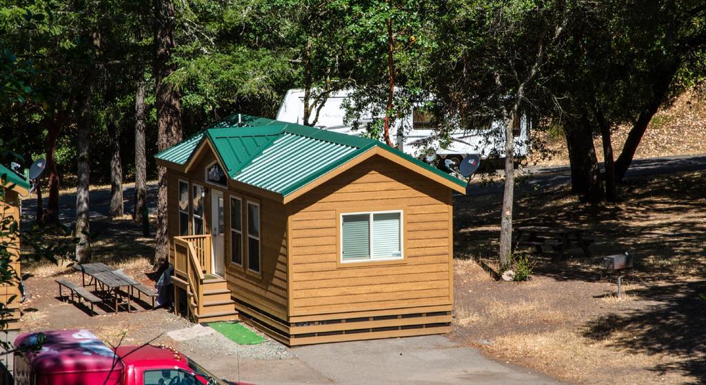 Russian River Camping Resort Cottage 7 Cloverdale Dış mekan fotoğraf