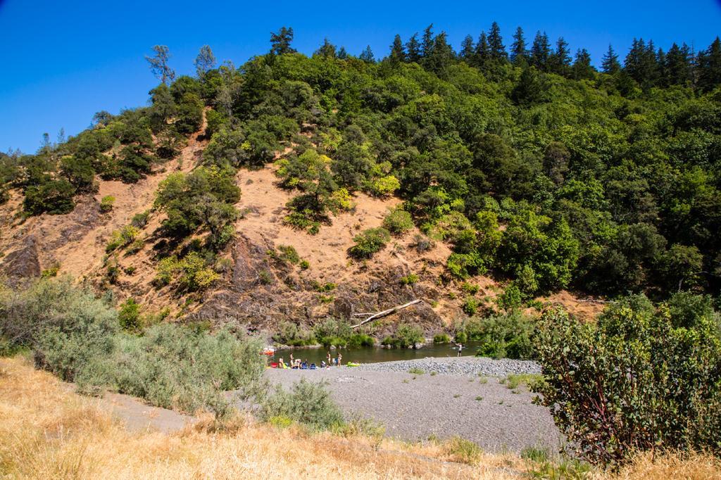 Russian River Camping Resort Cottage 7 Cloverdale Dış mekan fotoğraf